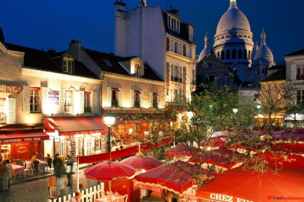 Sacre Petit Studio In The Coeur Of Montmartre Paris Exterior foto