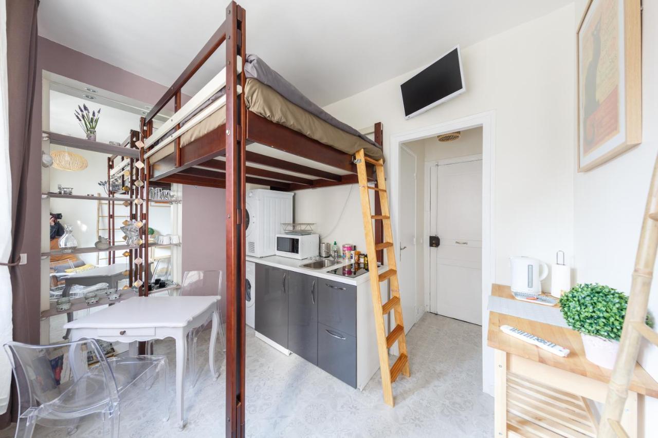 Sacre Petit Studio In The Coeur Of Montmartre Paris Exterior foto