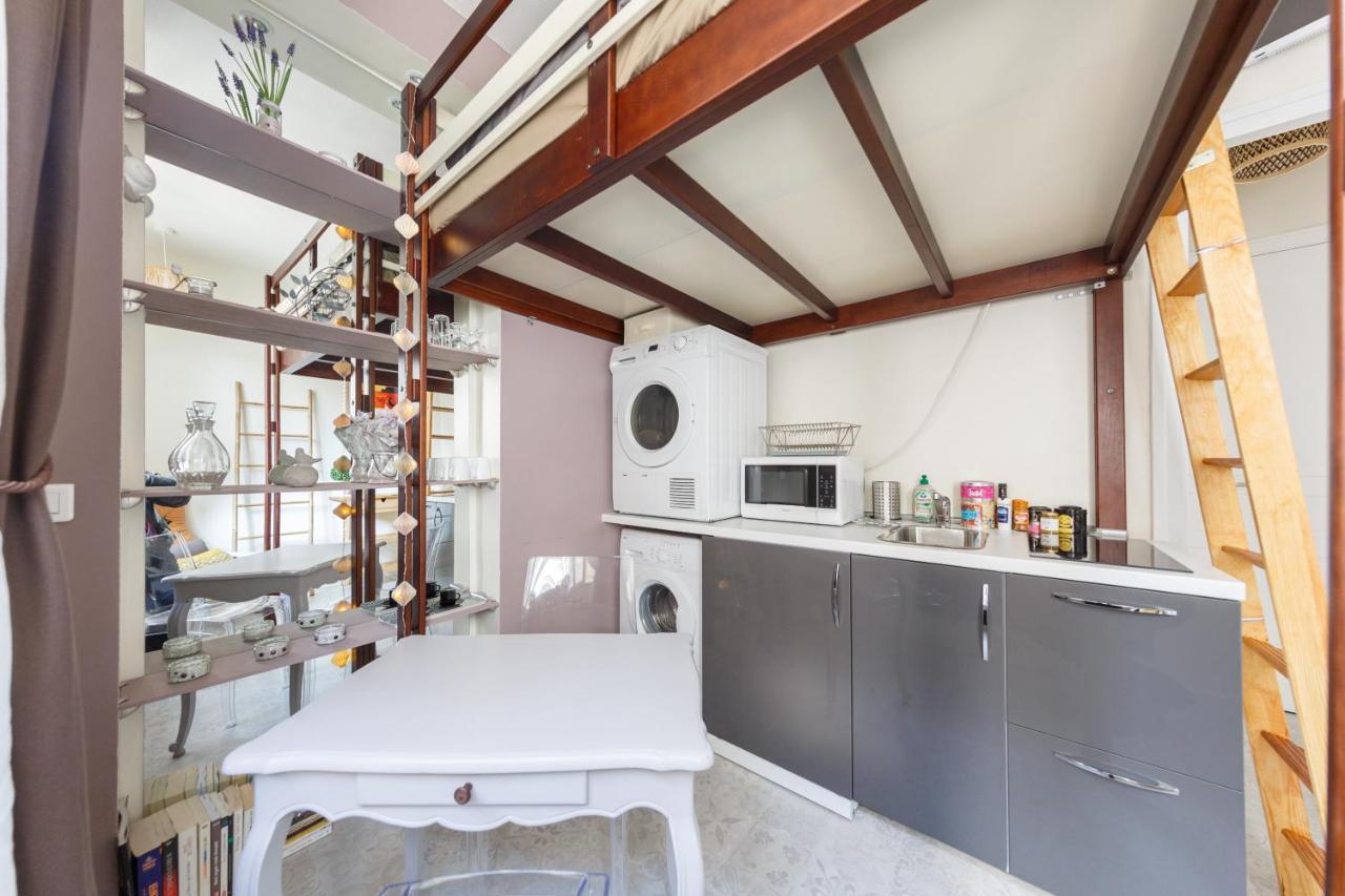 Sacre Petit Studio In The Coeur Of Montmartre Paris Exterior foto